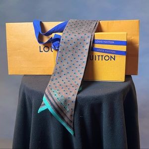 Louis Vuitton Twin Dots Chocolate Bandeau